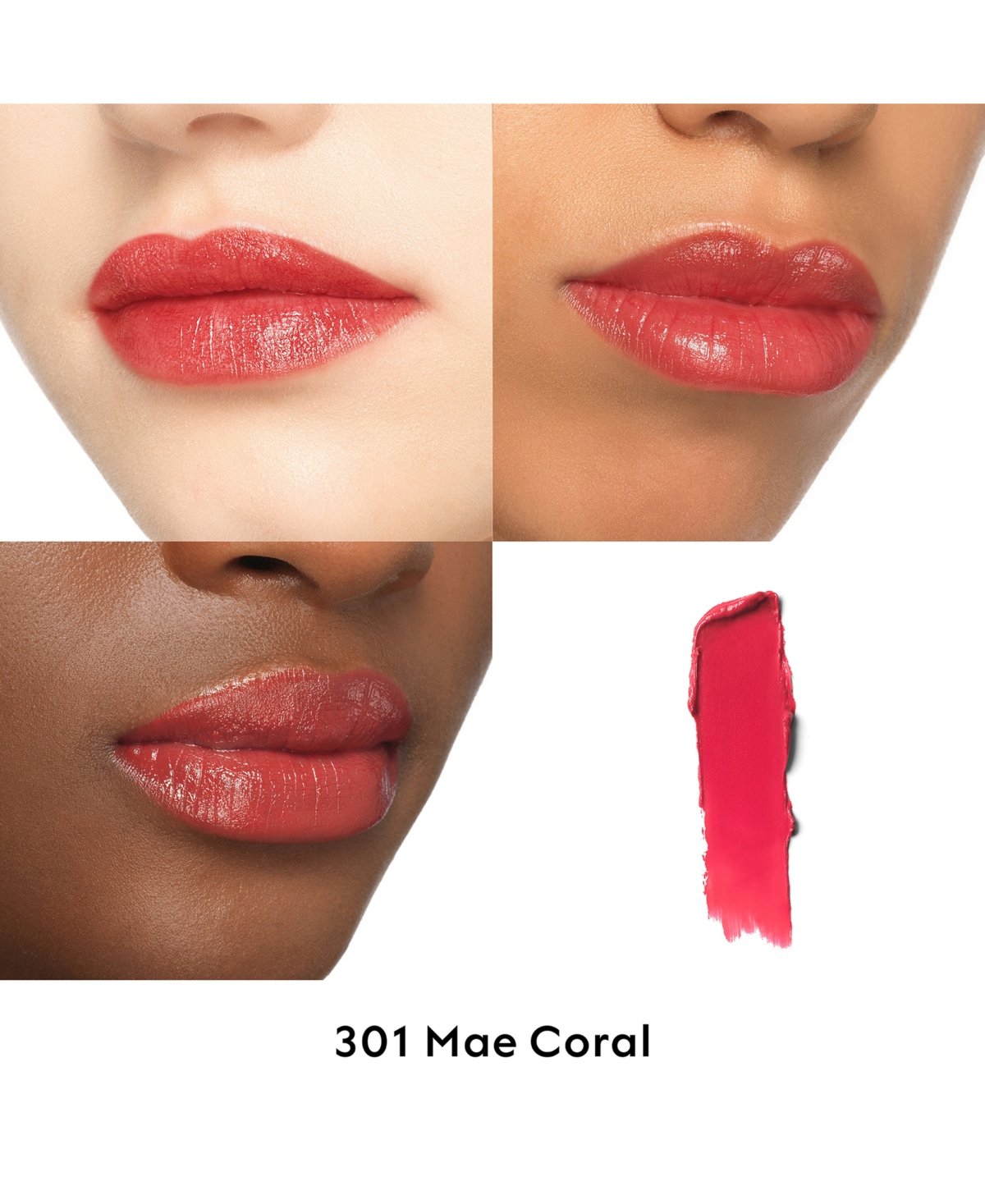 Gucci Rouge A Levres Voile Sheer Lipstick In 301 - Mae Coral