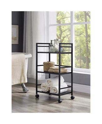 Widened 3-Tier Multi-Functional Storage Cart for Efficient Organization and Easy Access