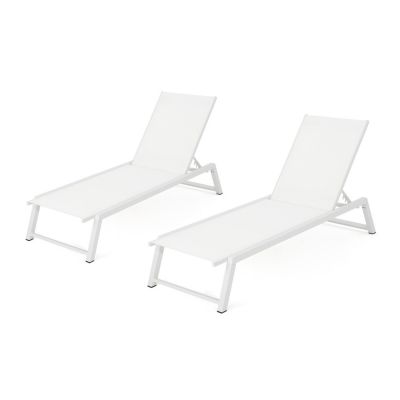 Streamdale Myers Adjustable Mesh Chaise Lounge