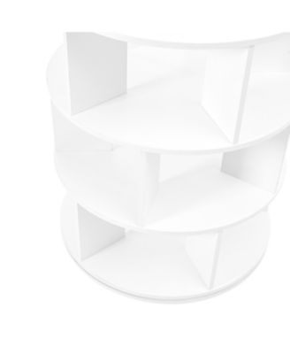 7-Tier Rotating Shoe Tower 360 Carousel Organizer