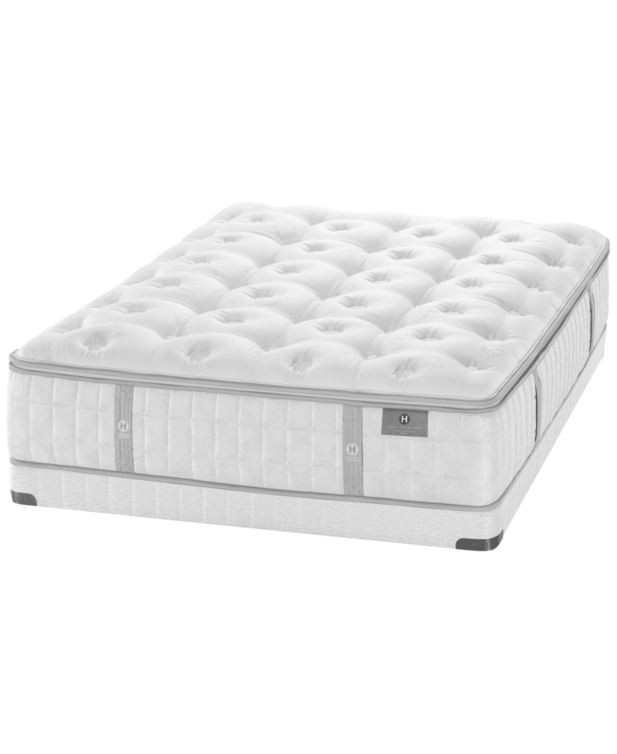 Hotel Collection by Aireloom Vitagenic Holland Maid Silver Luxury Plush ll Mattress Set - Queen, Created for Macy's