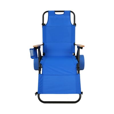Streamdale 2-in-1 Beach Cart & Lounge Chair
