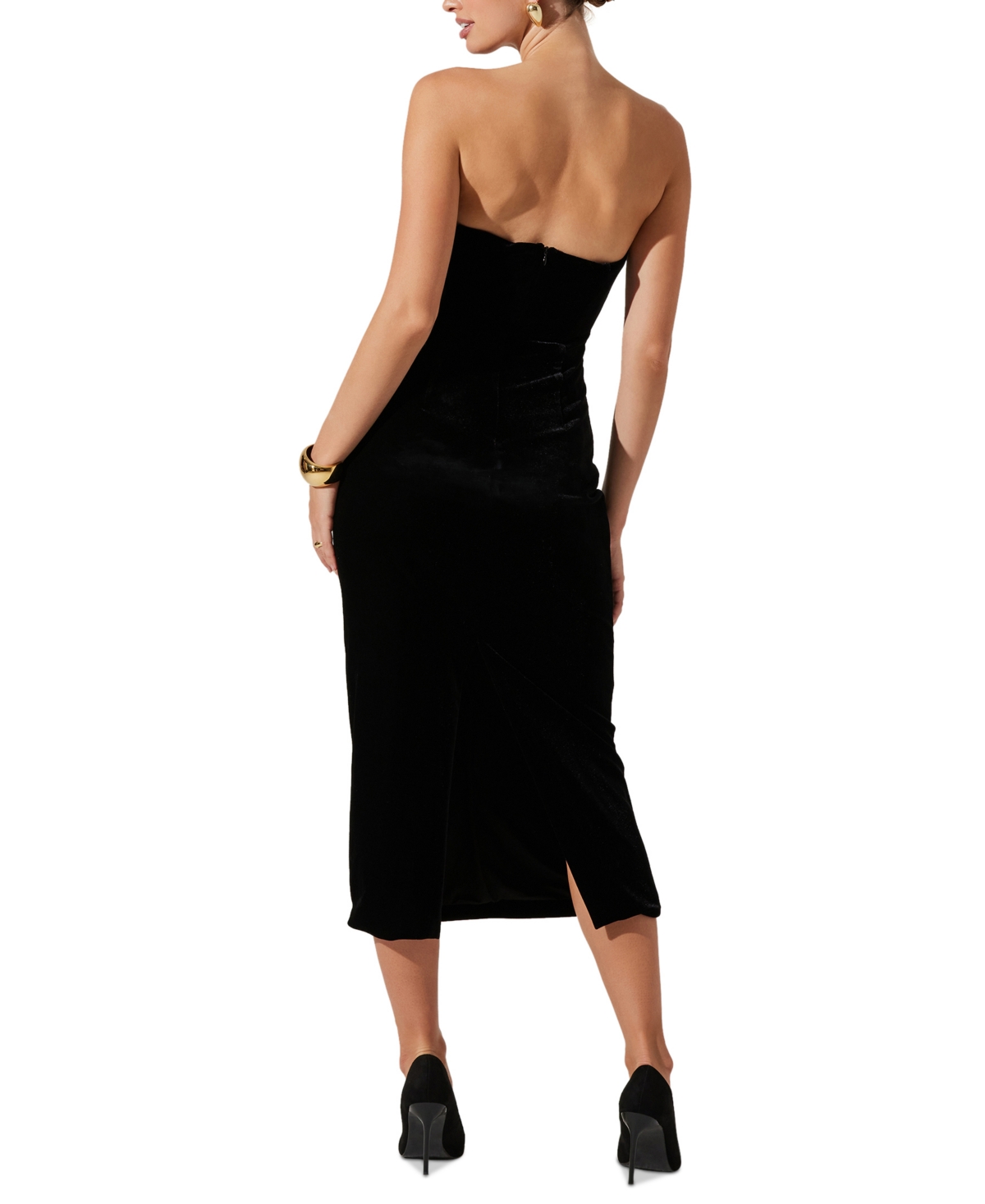 Astr the Label Women's Arista Strapless Midi Dress
