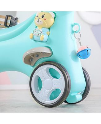 Rocking Horse for Toddlers, Safe and Durable Plush Ride-On Toy for Kids