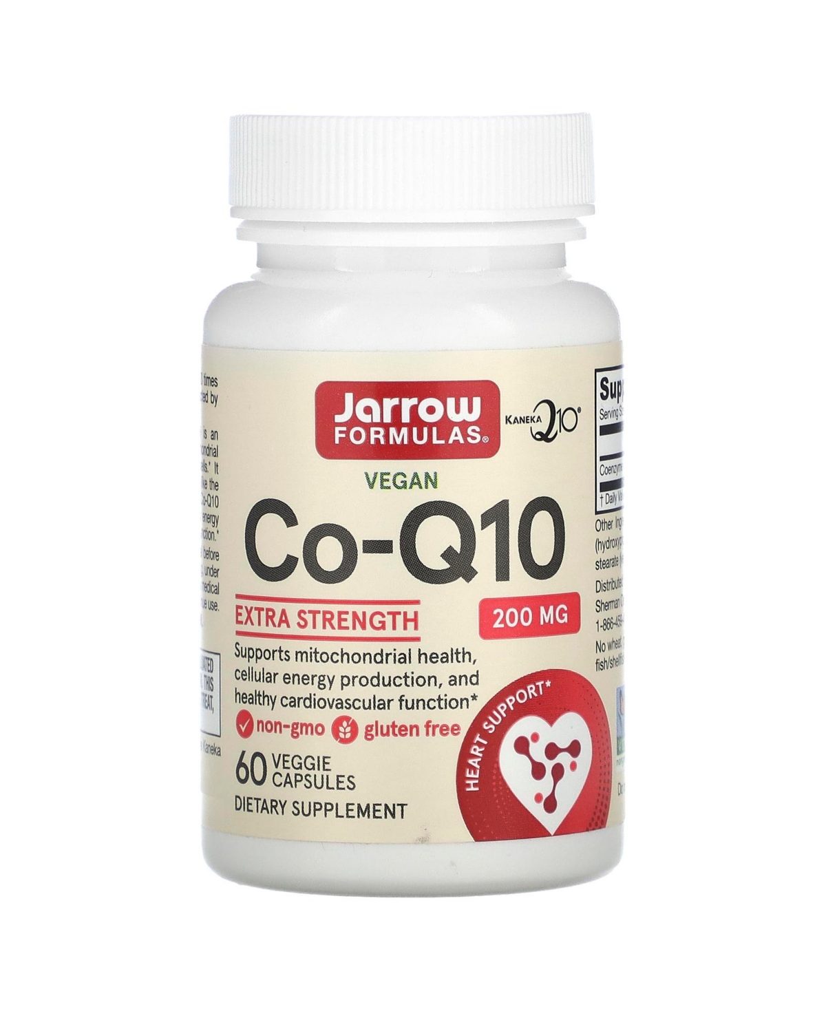 Nutrition Co-Q10 200 mg - 60 Veggie Capsules
