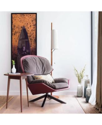 Set of 3 Multi-Color Ombre Metal Bottle Vases