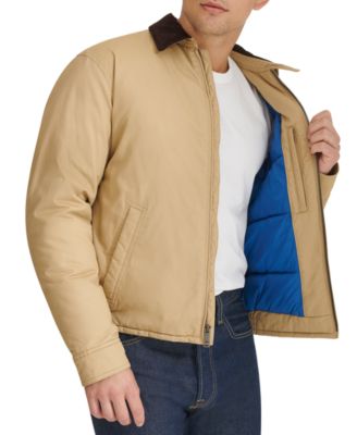 Men's Cotton Twill Bomber Jacket