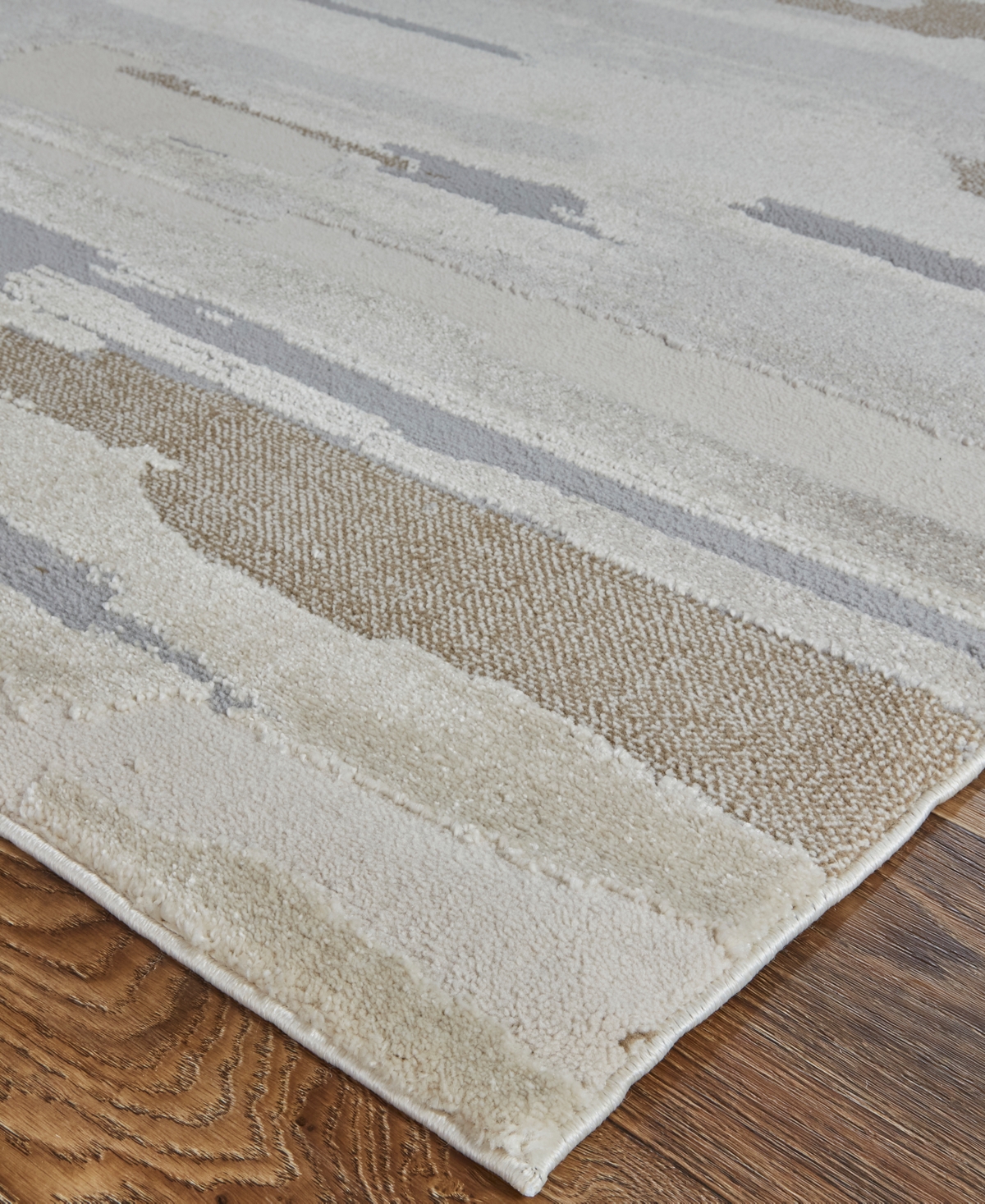 Feizy Vancouver 39fef 4'x6' Area Rug In Ivory,tan