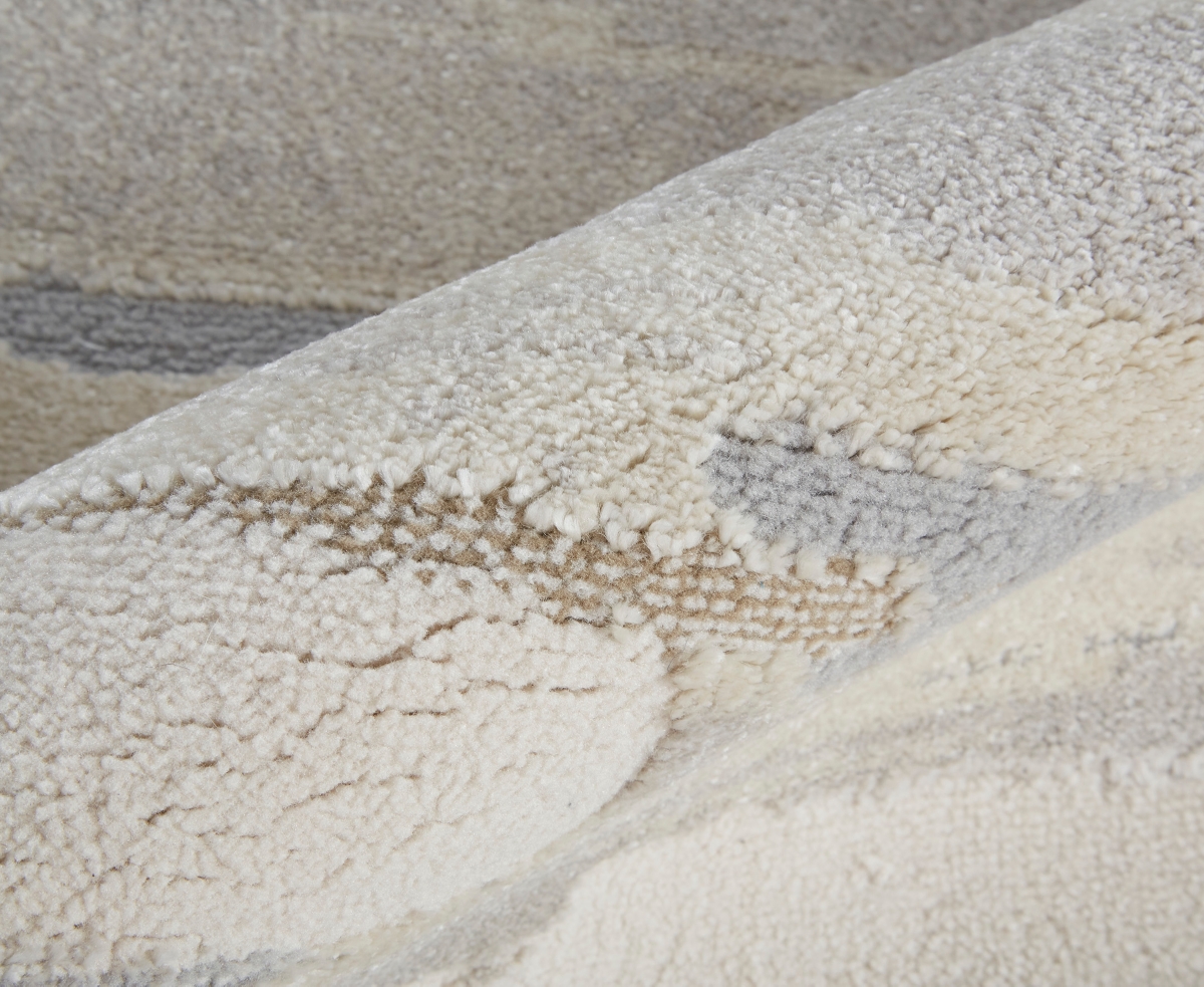 Feizy Vancouver 39fef 8'x10' Area Rug In Ivory,tan