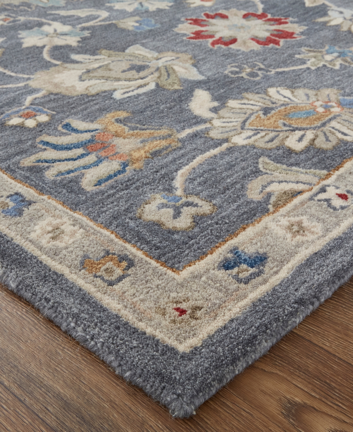 Feizy Rylan 8639f 8'x10' Area Rug In Gray,ivory