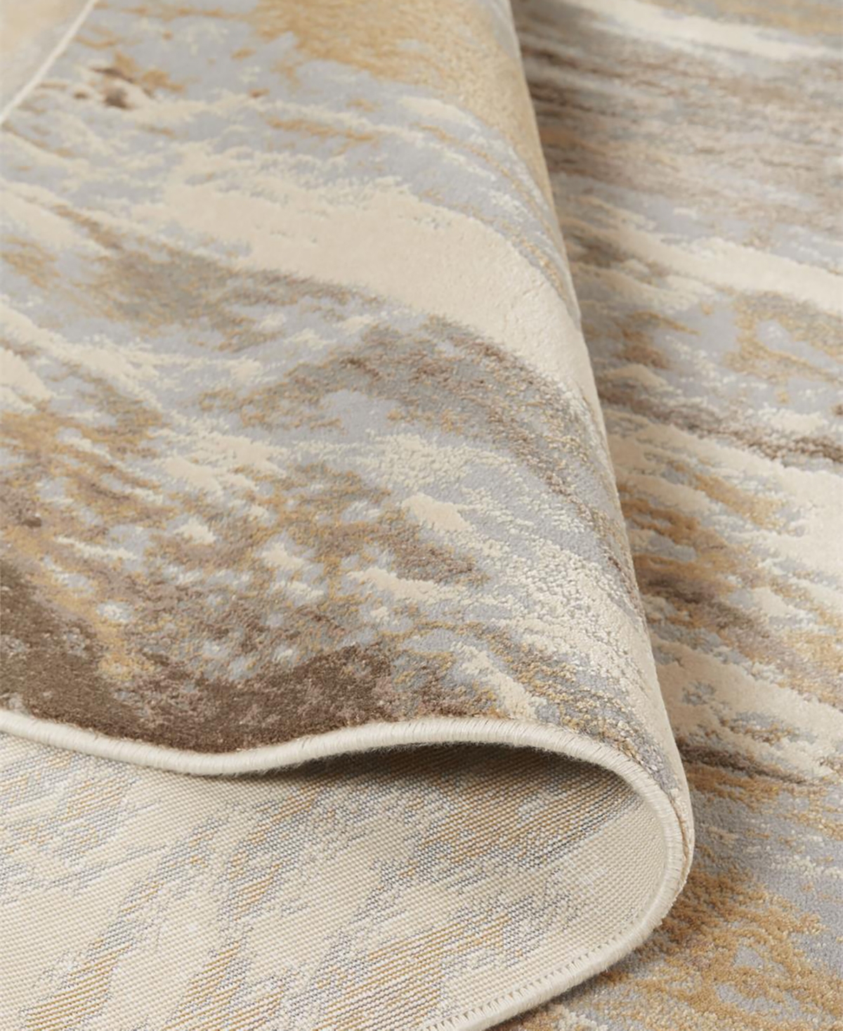 Shop Feizy Parker 3704f 2'6"x8' Runner Area Rug In Ivory,tan