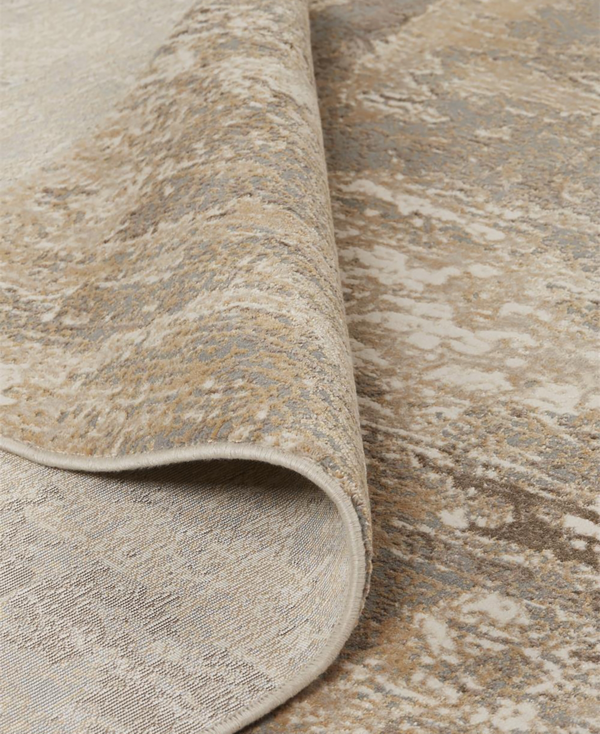 Shop Feizy Parker 3701f 7'9"x10' Area Rug In Tan,ivory