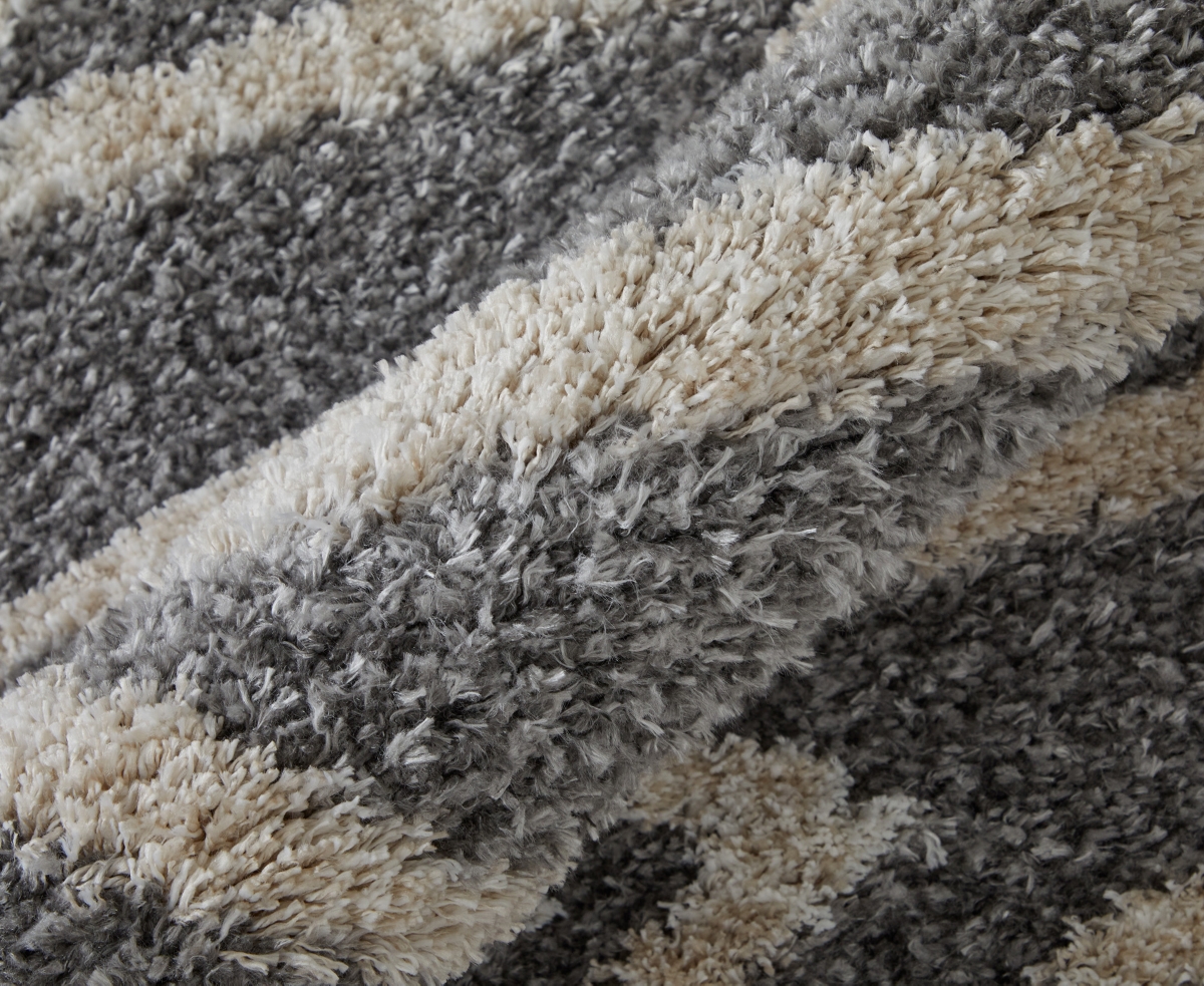 Shop Feizy Mynka 39ibf 4'x6' Area Rug In Gray,ivory