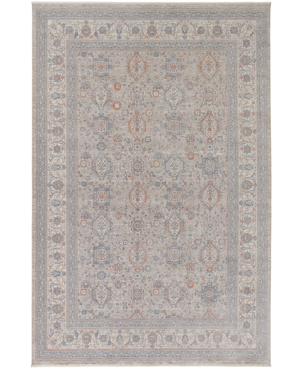 Feizy Marquette 3761f 2'x3' Area Rug In Taupe,gray