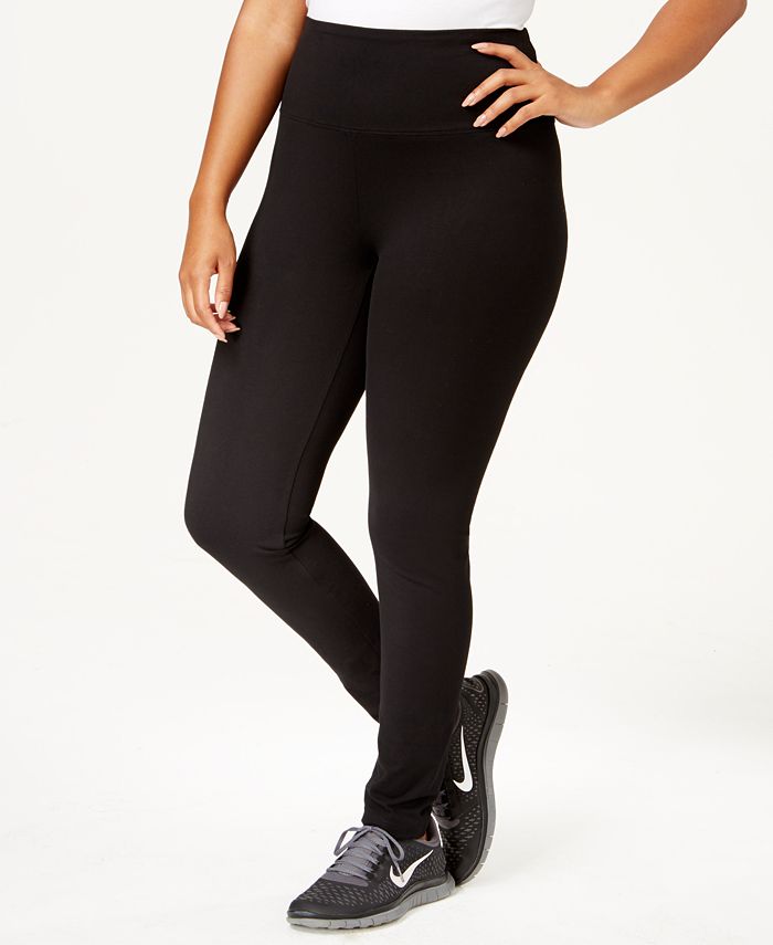Style & Co Petite Tummy-Control Active Leggings, Created for