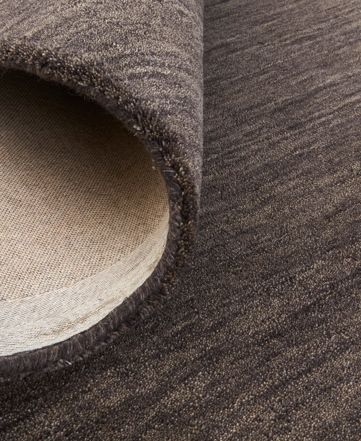 Feizy Luna 8049f 8'x8' Round Area Rug In Brown