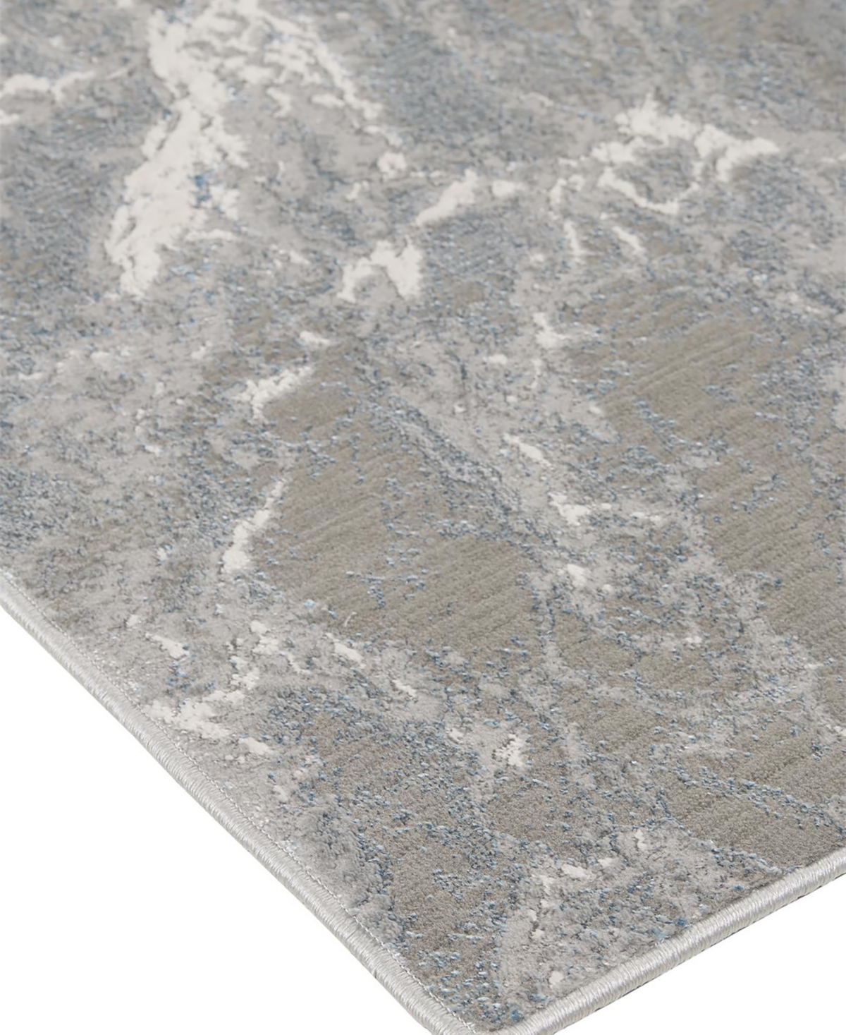 Feizy Azure 3539f 3'11"x6' Area Rug In Silver