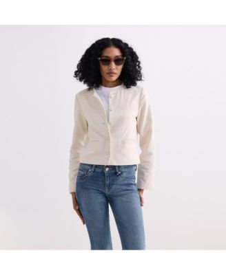 Women's Lady Jacket in Cotton Tweed