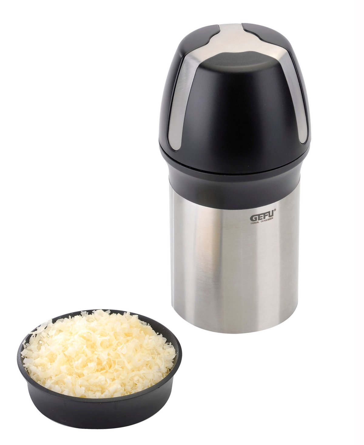 Gefu Stainless Steel 3 Blade Fine And Flake Tabletop Grater In No Color
