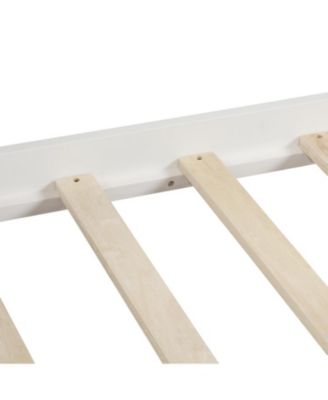 Twin Size Wood Daybed with Three Drawers – Stylish and Functional Design in White, No Box Spring Needed, Perfect for Guest Rooms or Kids' Bedrooms