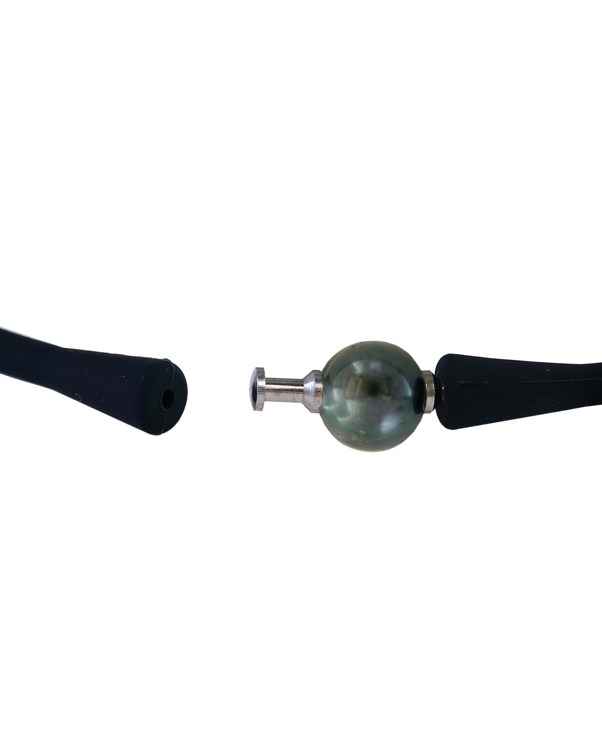 Effy Black Cultured Freshwater Pearl (11mm) Silicone Rubber 14