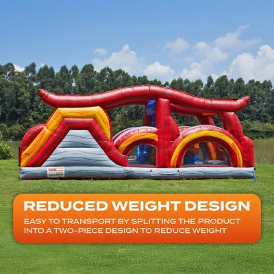 Shadow Obstacle Course Bounce House for Kids and Adults – Piece 2 (with Blower)