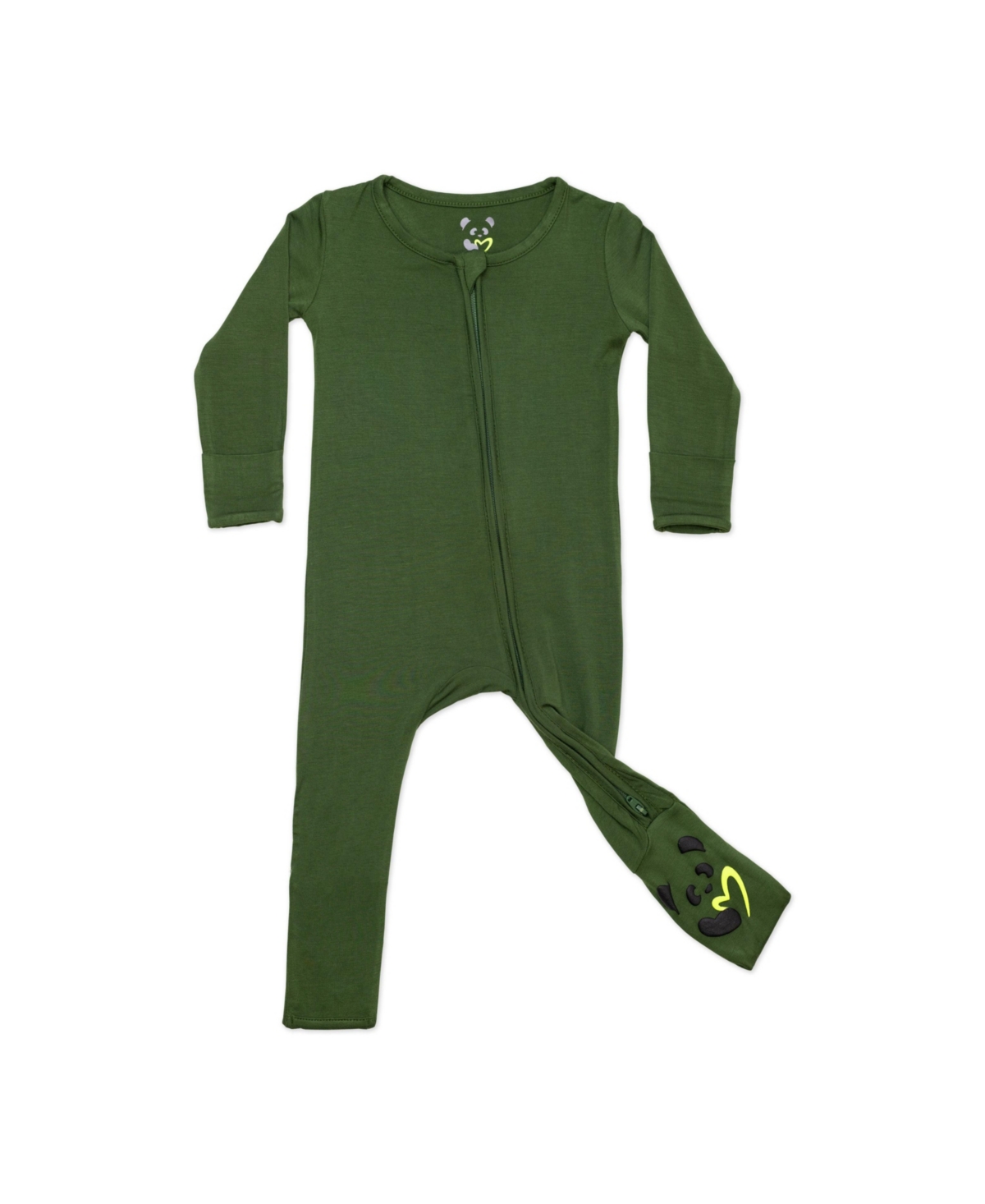 Bellabu Bear Baby Unisex Baby Evergreen Convertible Footie