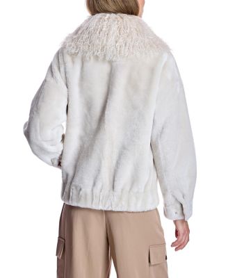 Women's Oversized Shearling Jacket