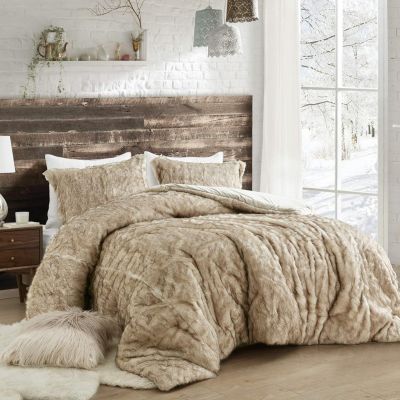 Oversized Comforter - Arctic Bear - Tundra Brown