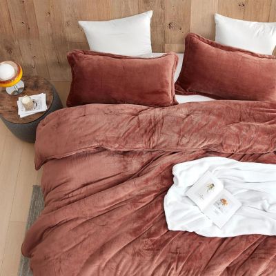 Oversized Comforter Set - Wait Oh What - Maple Syrup