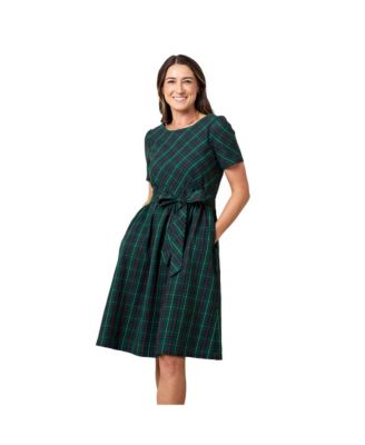 Plaid dress macys on sale