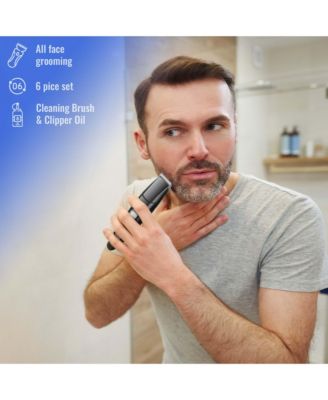 Mario Lopez Ultimate Grooming Set – 10-Piece Hair, Beard & Body Grooming Kit + Disposable Razors