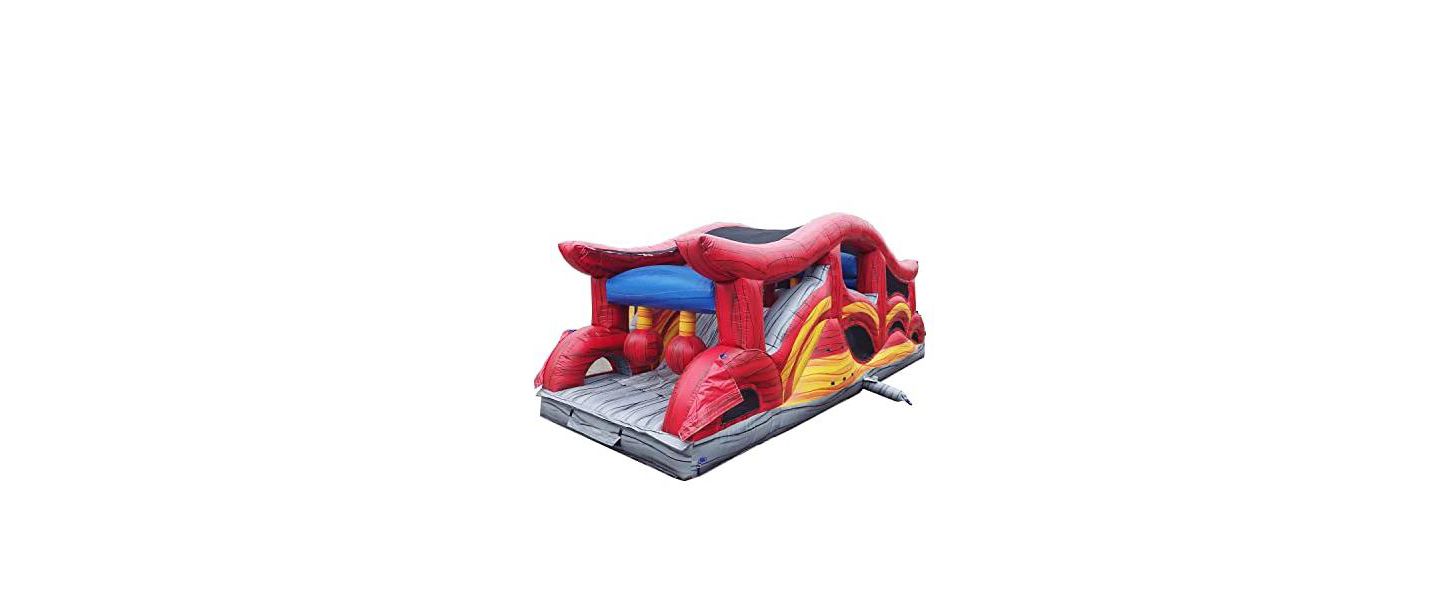 Детская игрушка Jumporange Shadow Obstacle Course Inflatable Bounce House with Blower, Ages 3+ — фото 1
