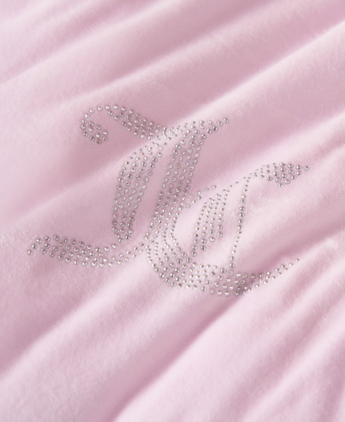 Juicy Couture Velour 2-pc. Comforter Set, Twin/twin Xl In Pink Marshmallow