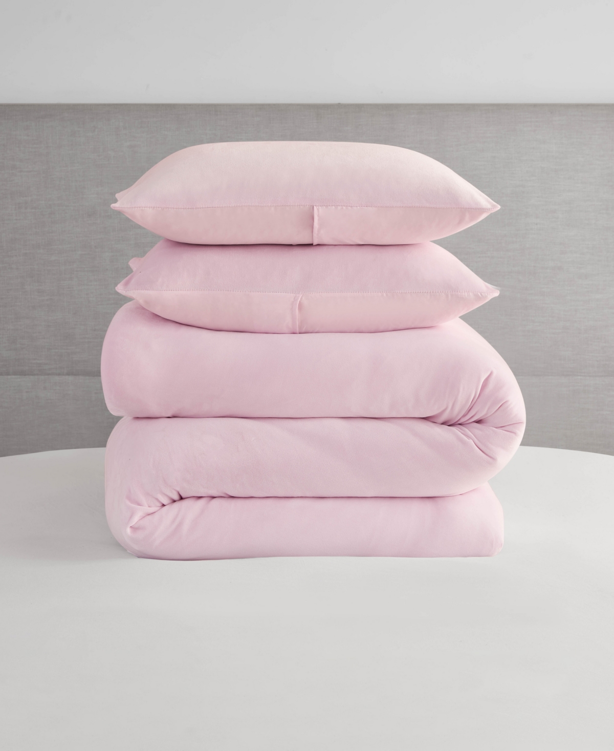 Juicy Couture Velour 2-pc. Comforter Set, Twin/twin Xl In Pink Marshmallow