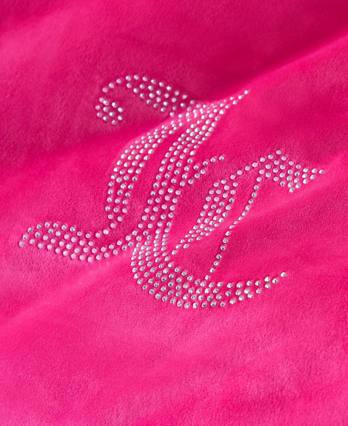 Juicy Couture Velour Comforter Sets In Hot Pink