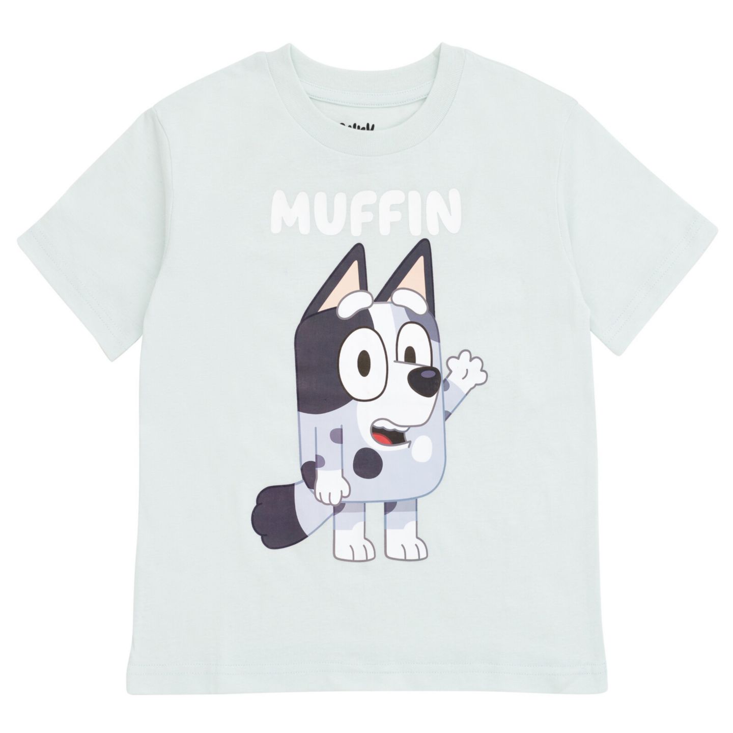 Футболка Bluey Short Sleeve для мальчиков-малышей, цвет: Синий серый — фото 1