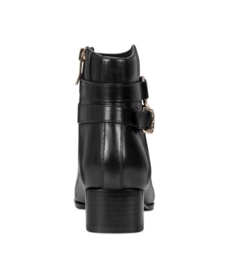 Women's Sarafina eFlex Leather Block Heel Booties