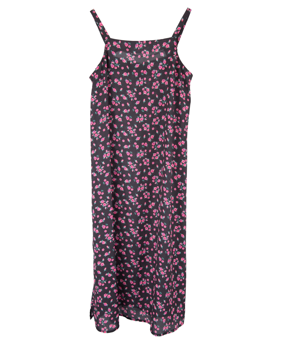 Emerald Sundae Big Girls Mesh Top and Floral Jumper, 2-Piece Set -Pink