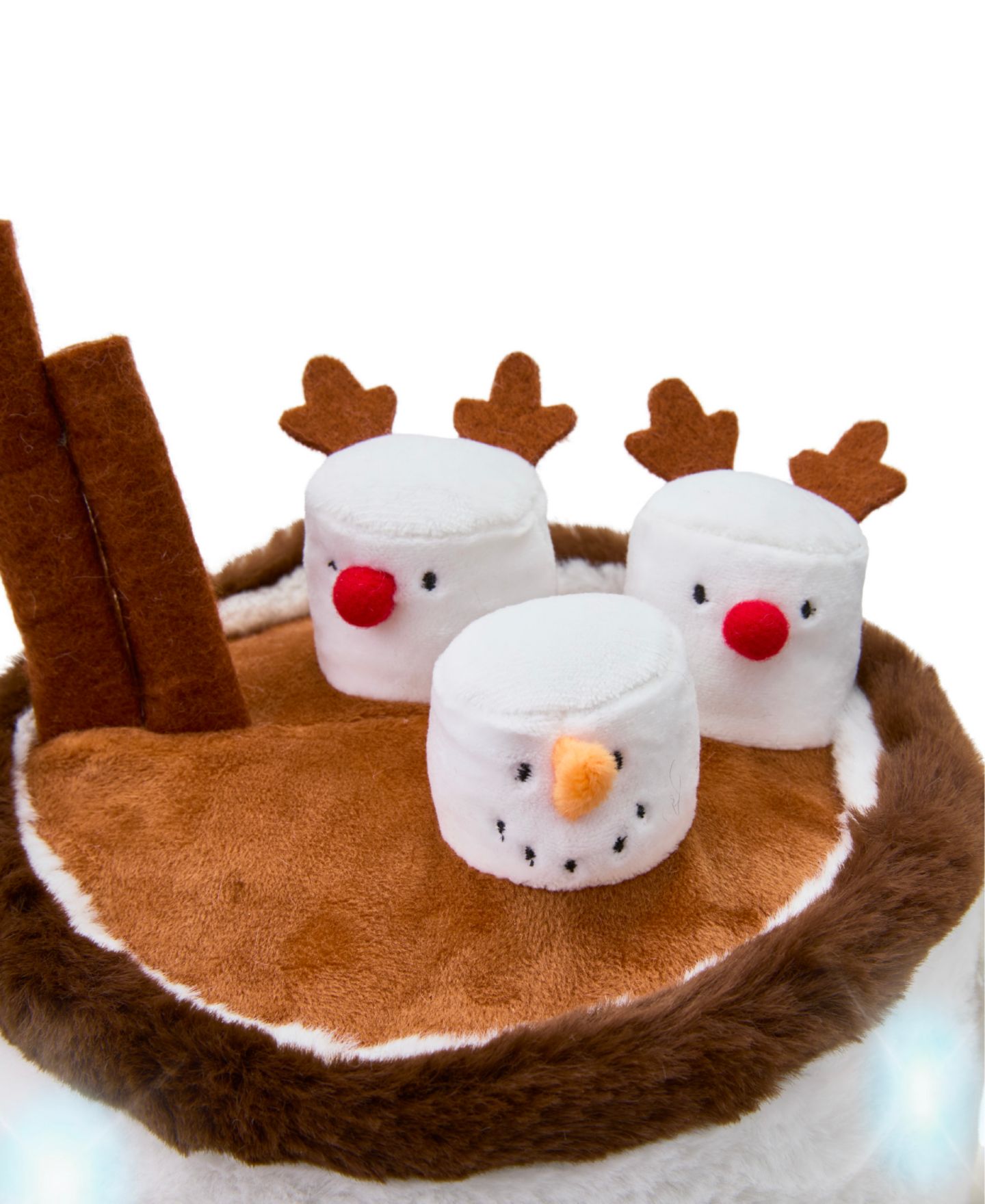 Детская мягкая игрушка Geoffrey's Toy Box Star Brights 12" LED Light-Up Plush Hot Chocolate Toy — фото 5