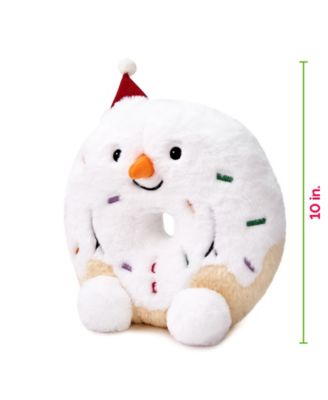 Tasties 10" Donut Holiday Snowman Plush Toy, Created for Macy's