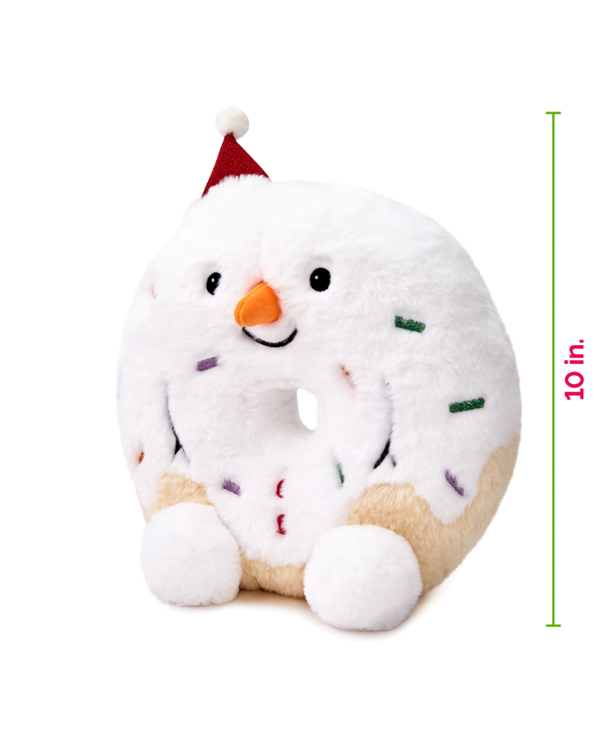 Geoffrey's Toy Box Tasties 10" Donut Holiday Snowman Plush Toy, Created For Macy's In No Color