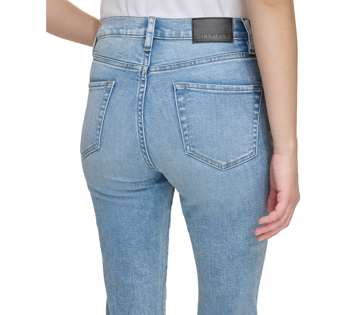DKNY JEANS WOMEN'S HIGH-RISE FLARE-LEG JEANS 
