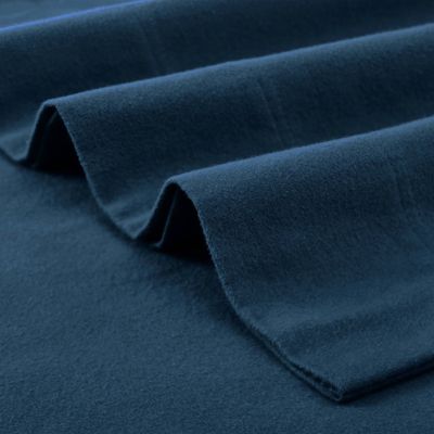 Paisley or Solid Flannel Cotton Deep Pocket Sheet Set