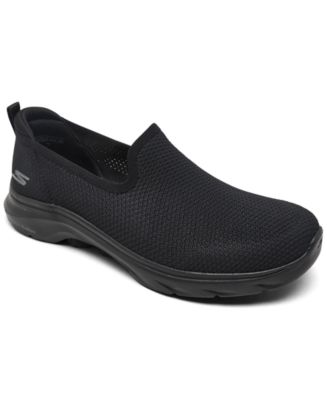Skechers Performance Go Walk 7 Ivy Women s Shoes Black 7 D Wide