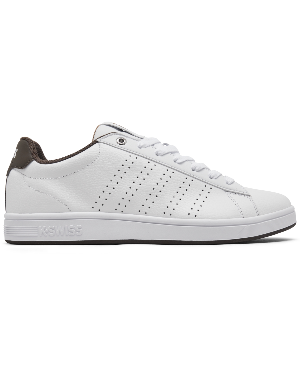 K-Swiss Men's Base Court Casual Tennis Sneakers from Finish Line -Tan