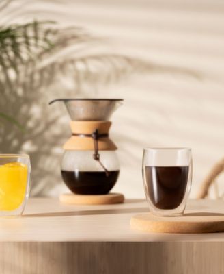 Pavina Set of 2 Double Walled 12 Oz. Glasses