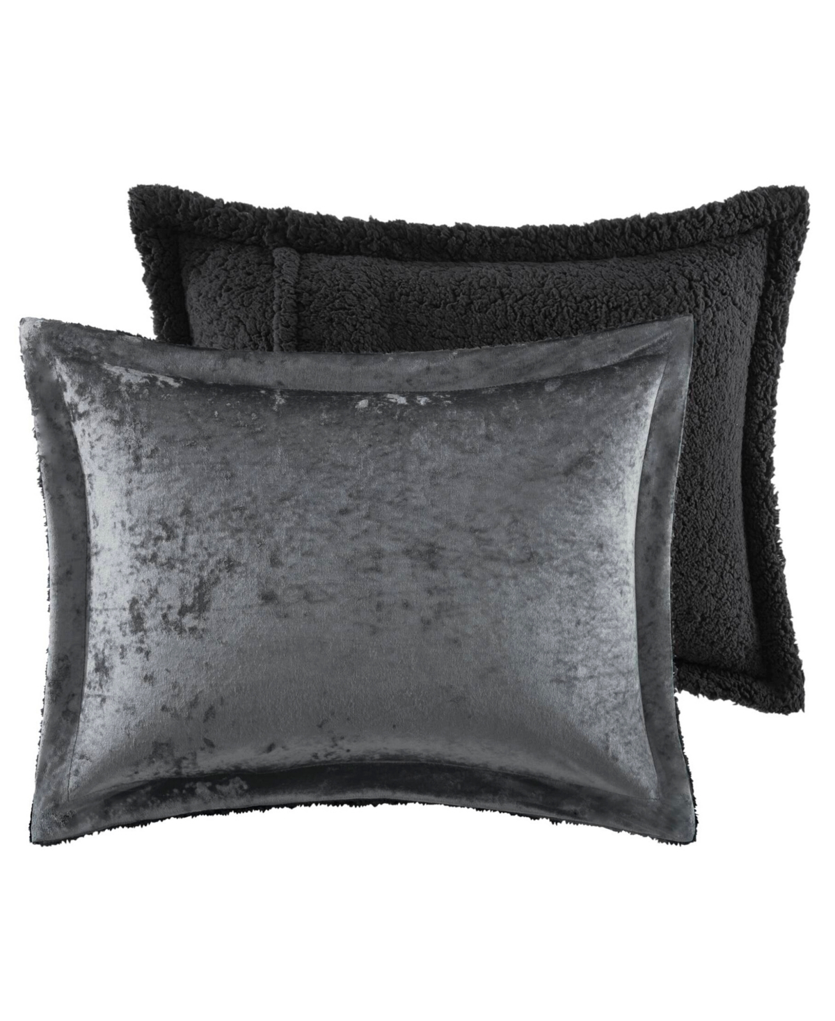 Intelligent Design Mira Reversible 3-pc. Comforter Set, King/california King In Charcoal