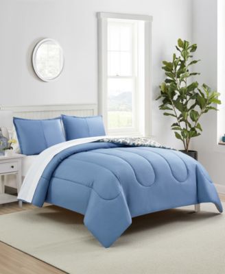 Jasmine Floral-Print 3-Pc. Comforter Sets