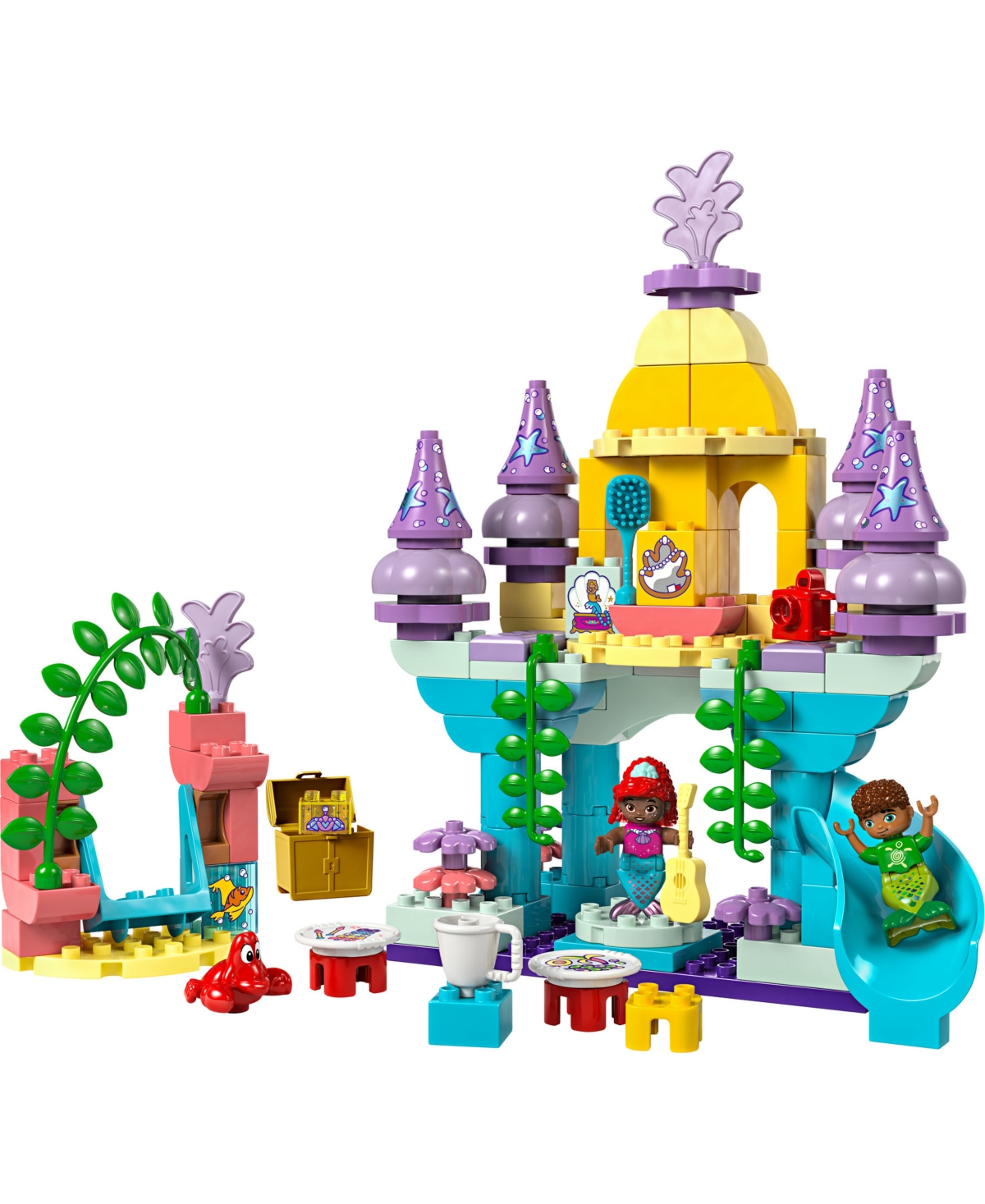 Lego Duplo Disney Ariel's Magical Underwater Palace In Multi Color